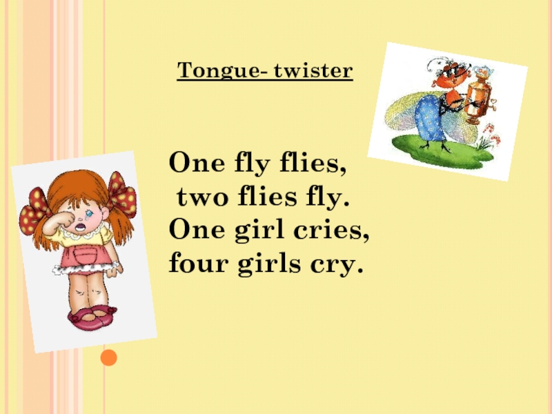 Tongue- twister. 
