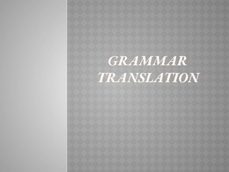 grammar transletion 