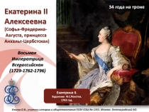 Екатерина II Алексеевна (Софья-Фредерика-Августа, принцесса Анхальт-Цербстская)