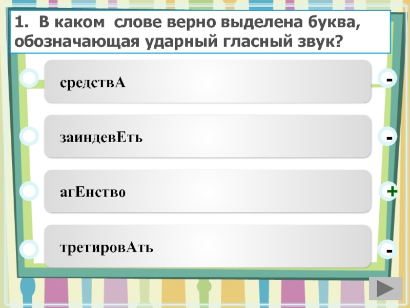 Выделите верный ответ. Каталог ударный гласный. Ударение в слове заиндеветь. Кухонный крем чаще Волкова обозначающий ударный гласный звук. Укажите способы для обозначения ударного слова?.