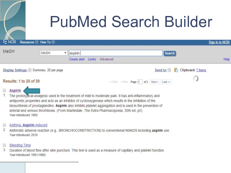 PubMed Search Builder