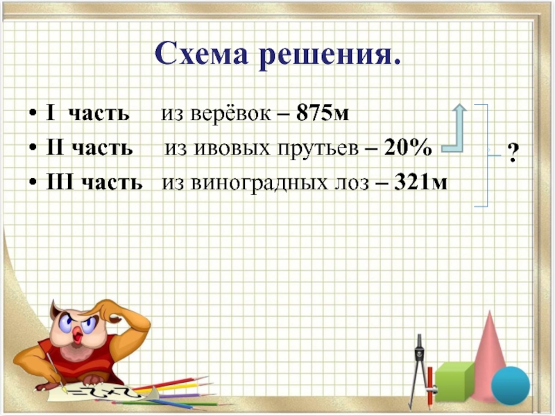 Схема процентов. Загадка к уроку проценты. 32166м=321км66м математика.