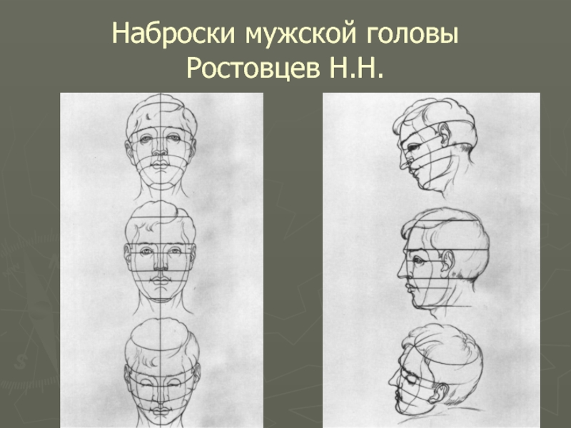 Изображение головы в пространстве