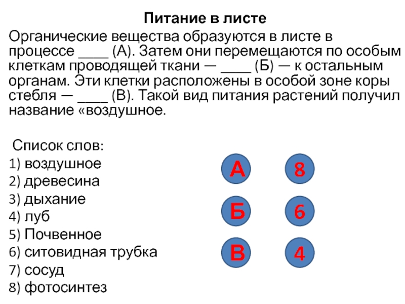 Особые клетки