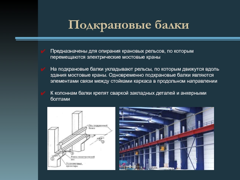 Конструкции и предназначены для. Подкрановые балки в Пром здании. Рельс к жб подкрановой балки. Промышленные здания одноэтажный подкрановые балки. Сборные железобетонные подкрановые балки.