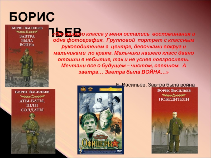 Васильев завтра была война презентация