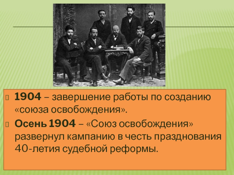 Союз освобождения 1904 1905 Россия. Союз освобождения. Союз освобождения Лидеры.