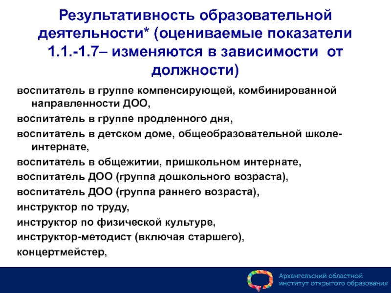 Группы компенсирующей и комбинированной направленности