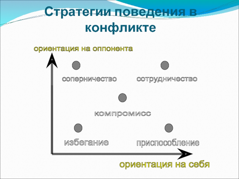 Стратегии и тактики конфликтного взаимодействия презентация