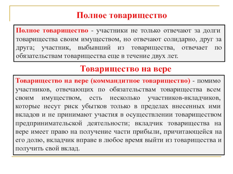 Общества полностью. Выбытие участников полного товарищества. Полное товарищество отвечают за долги своим. Участники полного товарищества отвечают по долгам своим имуществом. Участники полного товарищества отвечают по долгам общества тест.