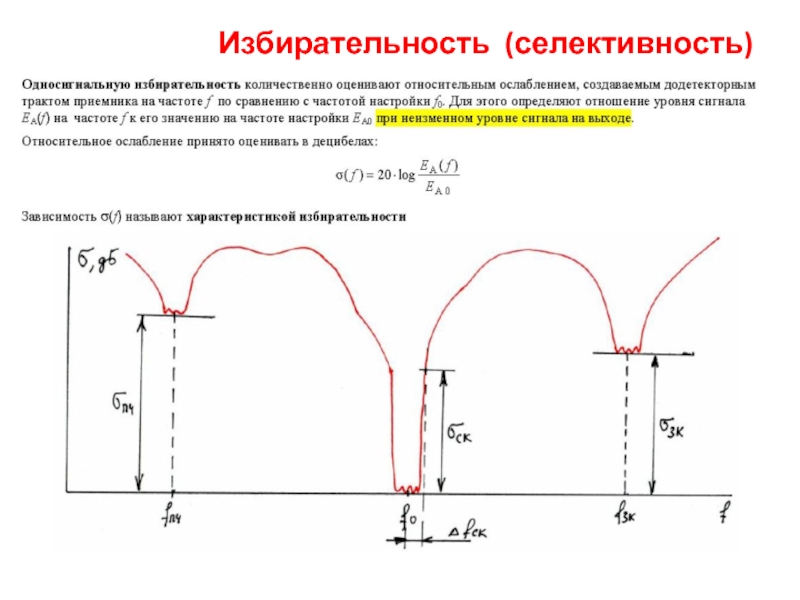 Избирательность