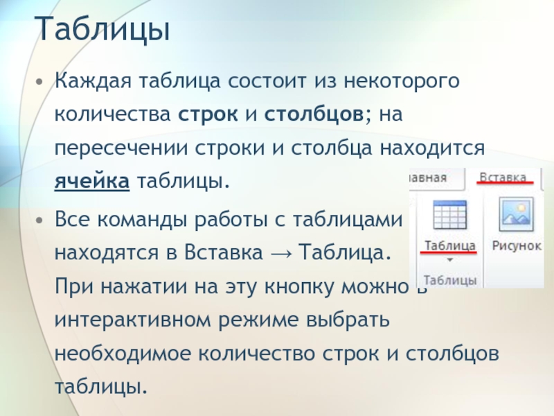 Информация каких видов размещается в столбцах таблицы можно ли там размещать графические изображения