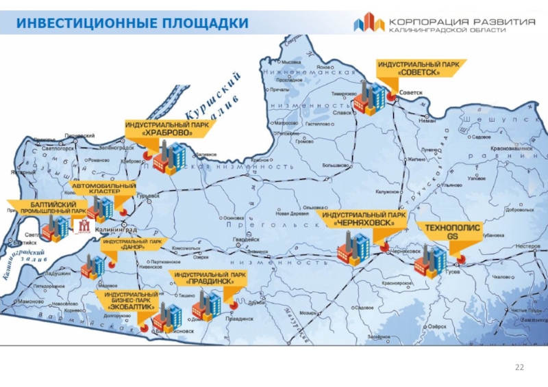 Инвестиционная карта калининградской области