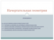 Кривые поверхности
