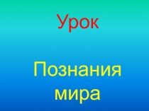 Презентация для урока 