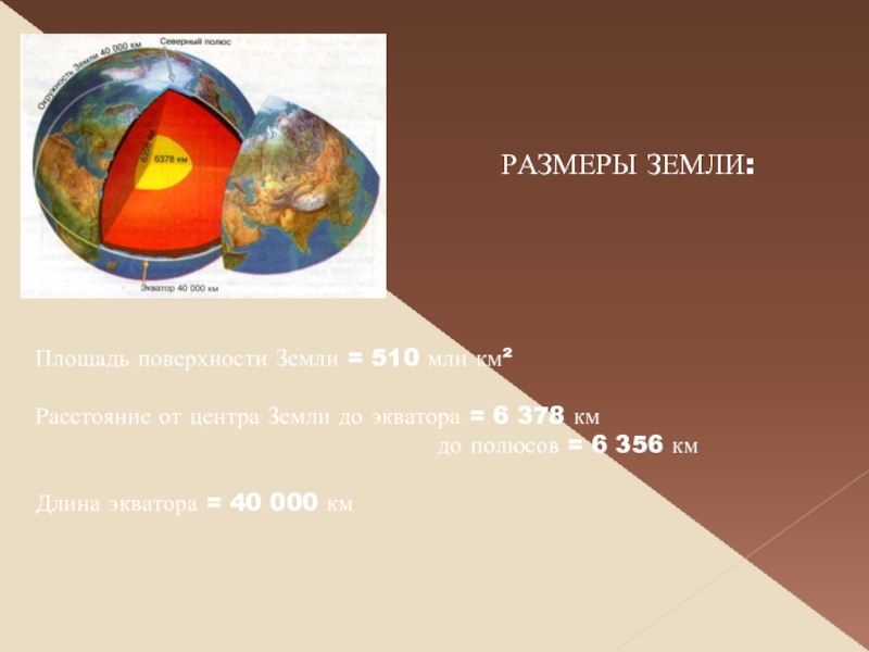 Расстояние от центра земли до экватора. Диаметр экватора земли. Размер экватора земли. Диаметр земли по экватору. Площадь экватора земли.