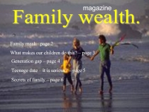Family wealth