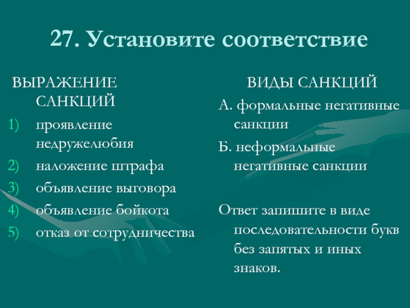 Формальные негативные санкции. Формальные негативные санкции выговор. Отказ от сотрудничества формальная или неформальная санкция. Выражение санкций виды санкций проявление недружелюбия. Неформальные негативные санкции выговор.