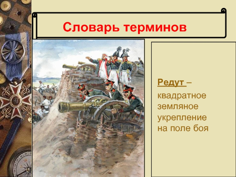 Военная лексика в стихотворении м лермонтова бородино проект