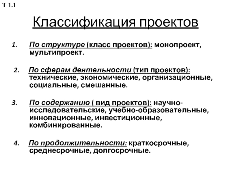 Комплексный проект состоящий из ряда монопроектов и требующий применения