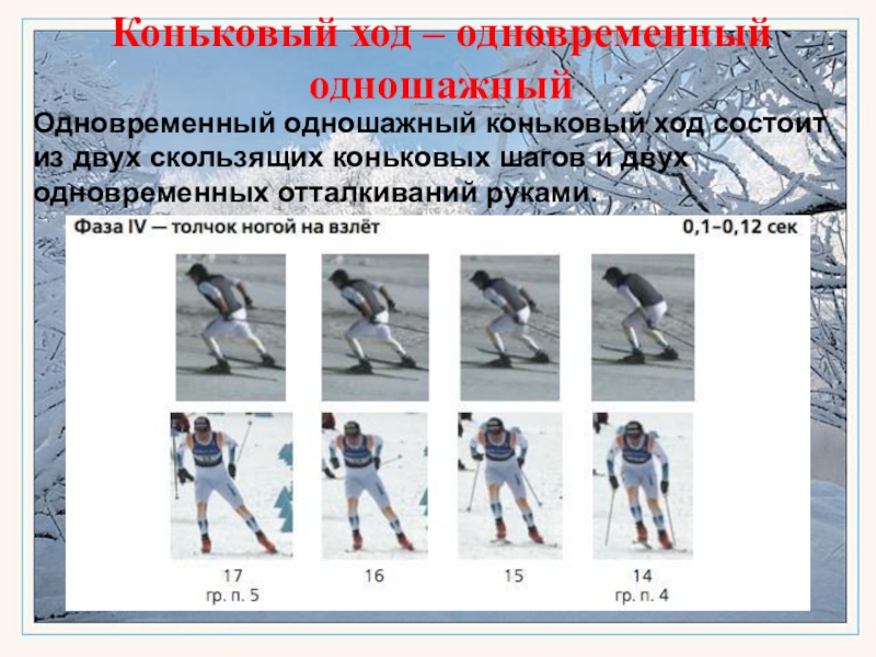 Состав ход. Одновременный одношажный коньковый ход. 1. Одновременный одношажный коньковый ход. Одновременно одношажный коньковый ход. Одновременный одношажный коньковый ход техника.