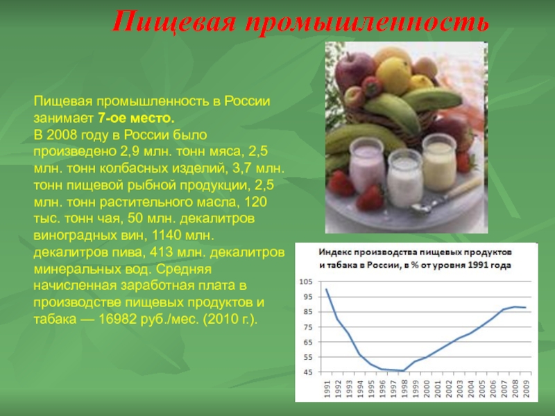 Пищевая промышленность татарстана