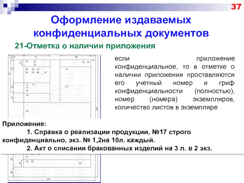 Гриф конфиденциальности образец