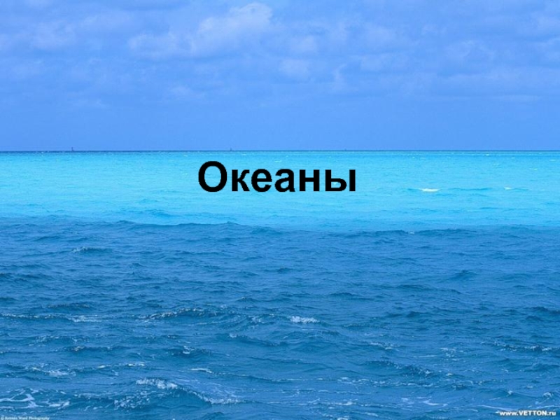 Океаны