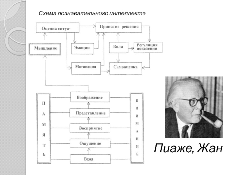 Схема действия по пиаже