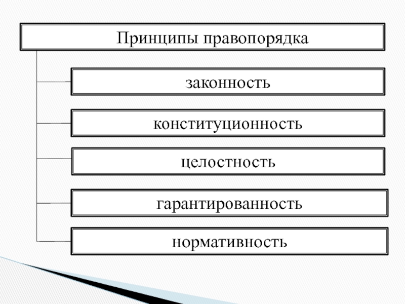 Содержание принципа законности составляет требование. Принципы правопорядка. Принципы законности и правопорядка. Законность и правопорядок. Принципы законности схема.