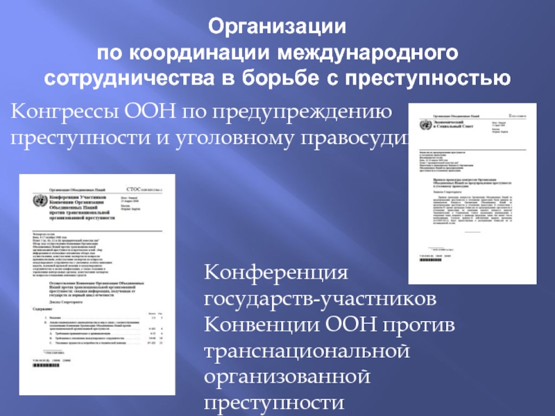 Организационная преступность презентация