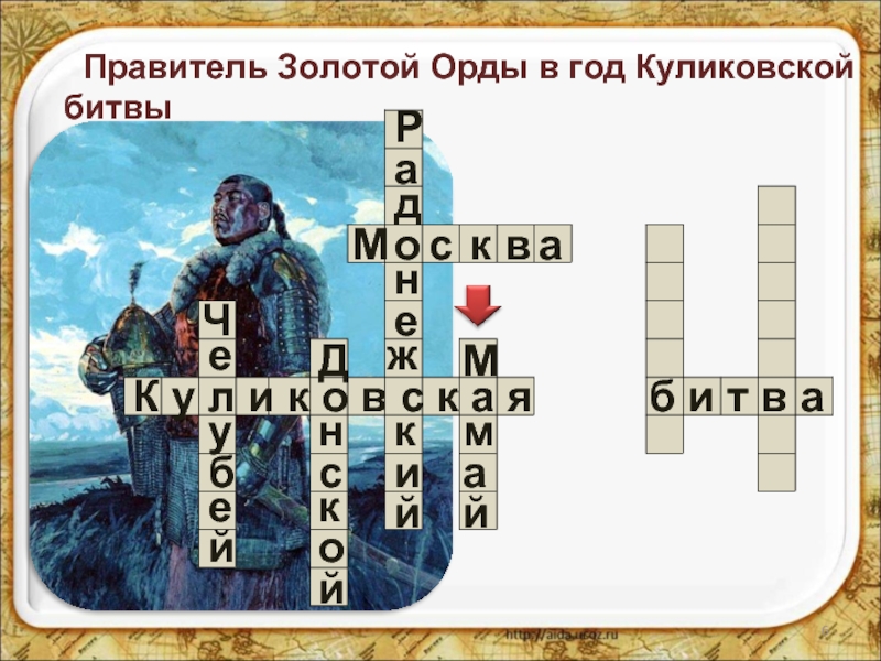 Тест куликовская битва 6 класс история россии