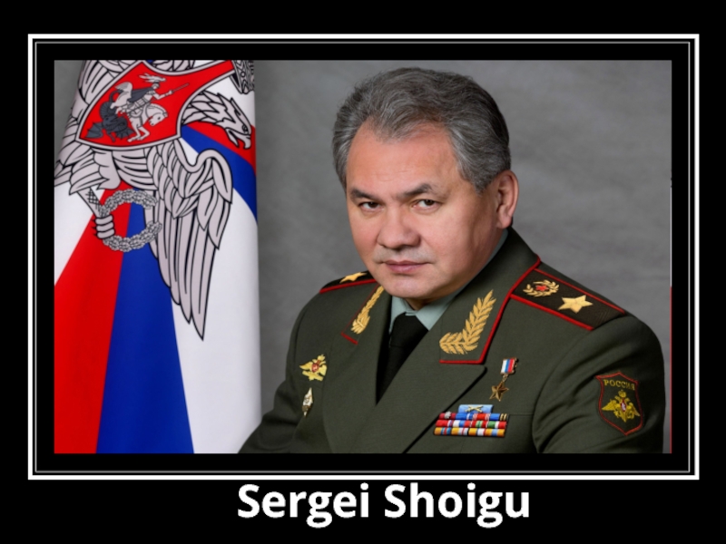Sergei Shoigu