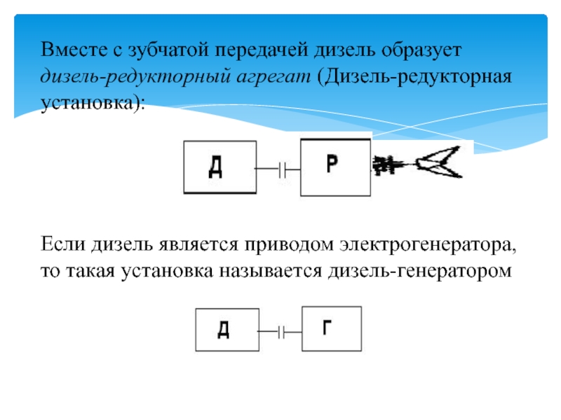 Передача дизель