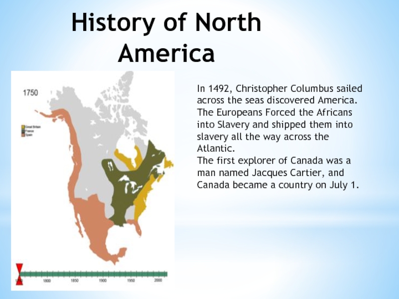 America was discovered by. Columbus Sailed the Atlantic.. In 1492 Columbus Sailed West to get.