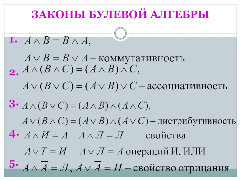 Элементы математической логики 8 класс. Законы и следствия булевой алгебры.. Формулы и законы булевой алгебры. Законы булевой алгебры логики. Основные законы булевой алгебры.