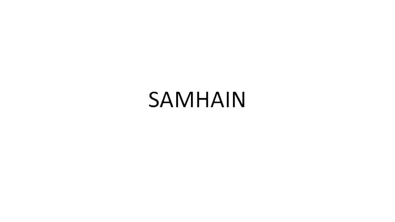 SAMHAIN