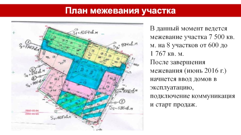 План межевания адресу