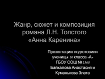 Анна Каренина Л.Н. Толстой