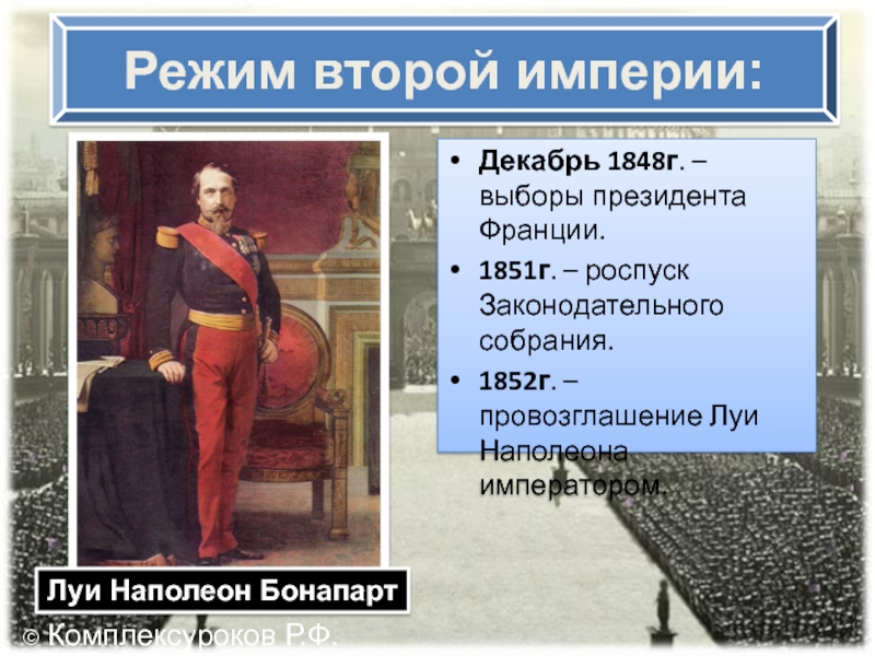 Презентация французская революция 1848