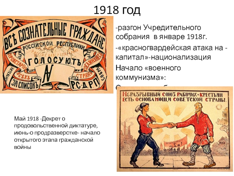 1918. Национализация в России 1918. Союз рабочих и крестьян. Национализация Красногвардейская атака на капитал. Национализация плакат.