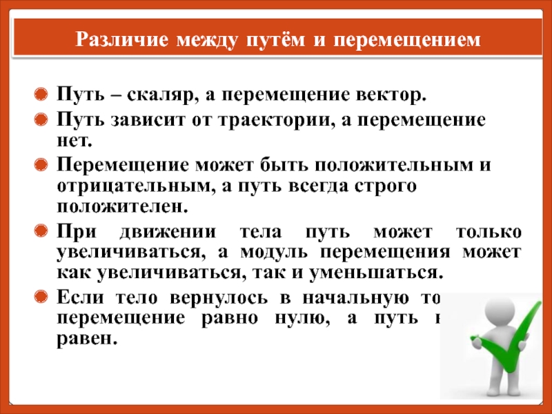 Последовательность перемещения мочи. Путь вектор или скаляр. Различия между переводом и перемещением. Определение координаты движущегося тела 9 класс.