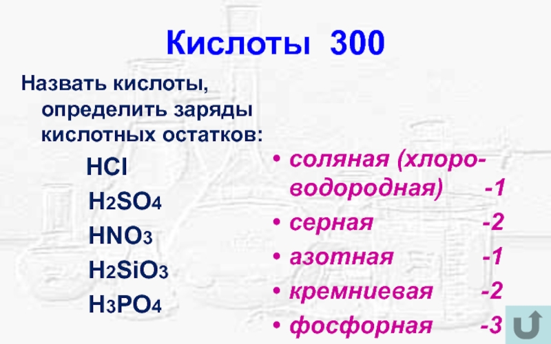 Валентность so4 кислотного остатка. Заряд кислотного остатка. Определить кислотный остаток. Заряды кислотных остатков. So4 кислотный остаток.