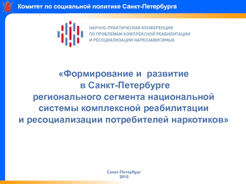 Формирование и развитие в Санкт-Петербурге регионального сегмента национальной