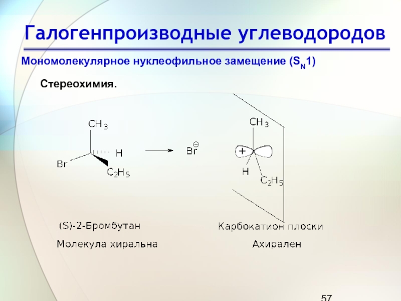 Закончите схему уравнения механизма нуклеофильного замещения sn2