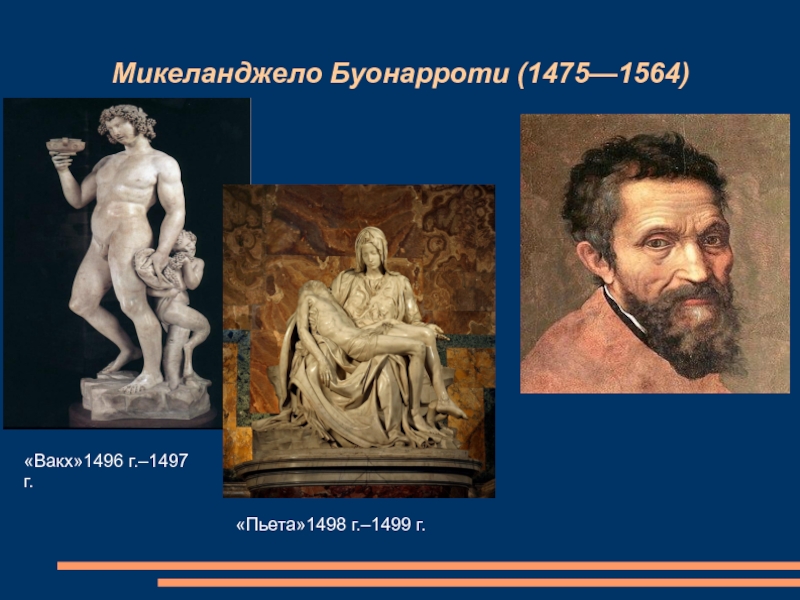 Микеланджело период. Высокое Возрождение Микеланджело Буонарроти. Микеланджело Буонарроти (1475-1564). Микеланджело (1475-1564). Микеланджело Буонарроти Пьета (1498 - 1499).