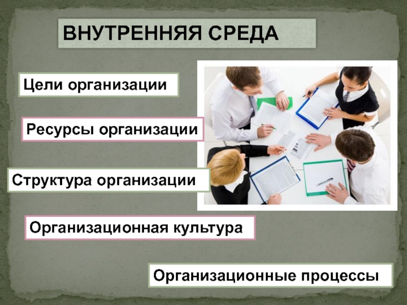 Цель и среда бизнеса. Факторы влияющие на принятие решения в процессе управления:. Техника презентации решения в процессе продажи.