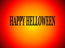 HAPPY HELLOWEEN