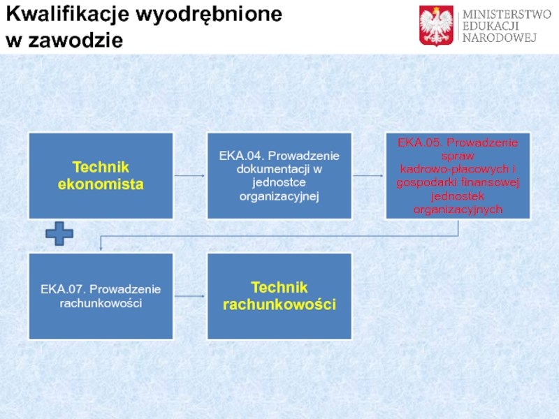 Kwalifikacje rynkowe
a szkolnictwo branżowe Kwalifikacje wyodrębnione w zawodzie Kwalifikacje wyodrębnione  w zawodzie