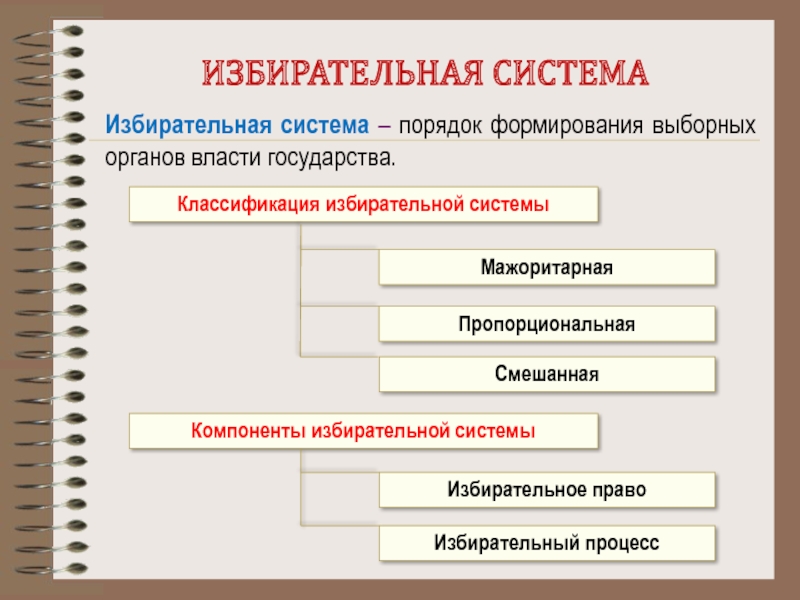 Избирательные системы и избирательный процесс презентация 10 класс право